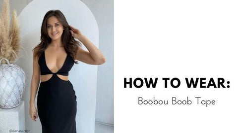 HOW TO: TAPE YOUR BOOBS FOR STRAPLESS AND DEEP V NECKLINES, BROWN GIRL  FRIENDLY