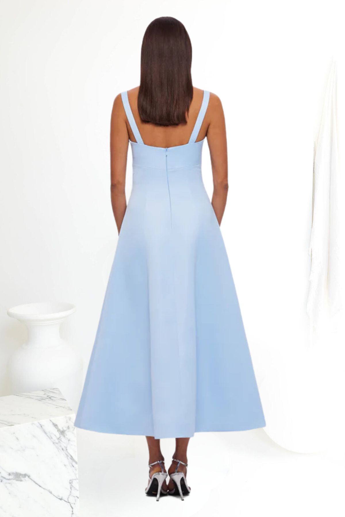 LEO LIN Odette Midi Dress (Sky Blue)