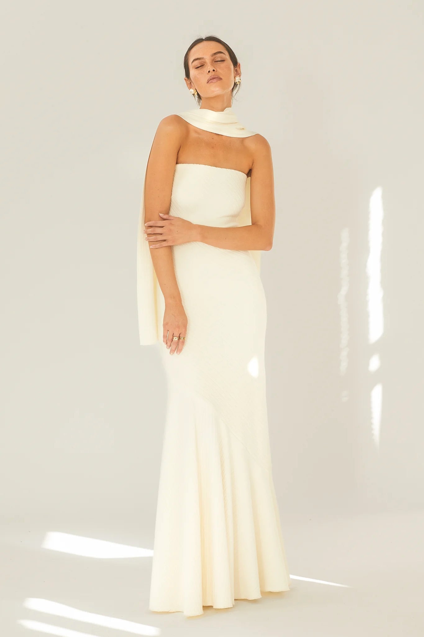 Arcina Ori Juliana Dress (Ivory),Dress for a Night