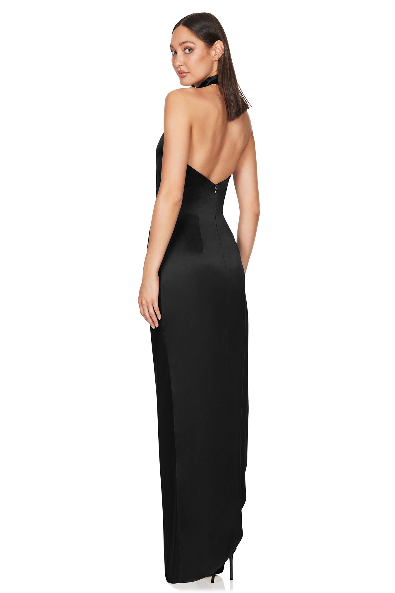 NOOKIE Amelia Halter Gown (Black) - RRP 9,Dress for a Night