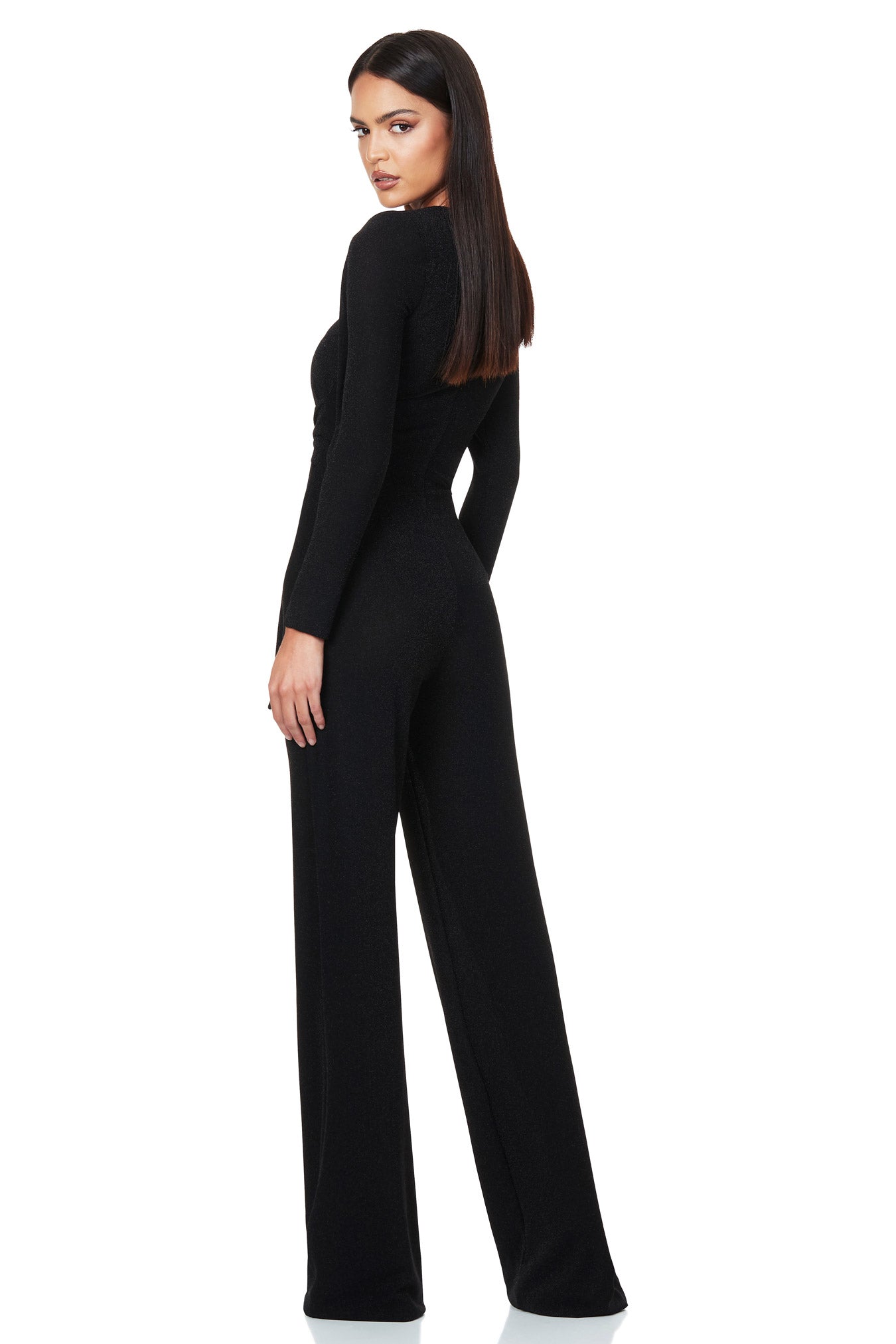 NOOKIE Vamp Velvet Jumpsuit (Black) - RRP 9,Dress for a Night