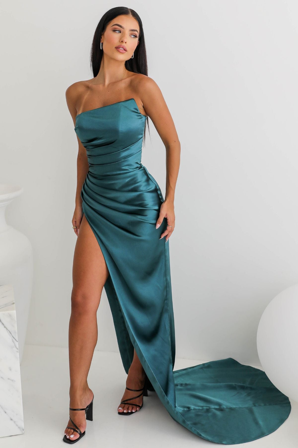 Rent LIA STUBLLA - Eviana Gown (Emerald) - hire this dress | Dress for ...