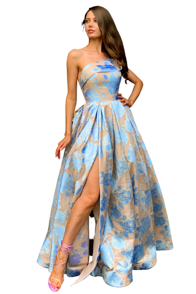 Pastel Blue Pleated Dress // Keepsake The Label — Esther Santer
